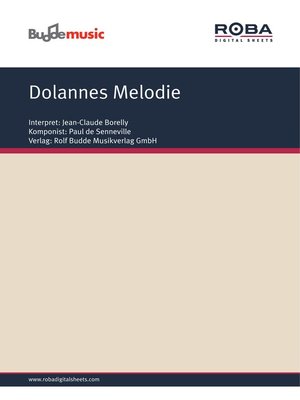 cover image of Dolannes Melodie